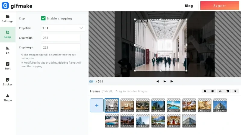 Turn Multiple Images into Animated GIFs
