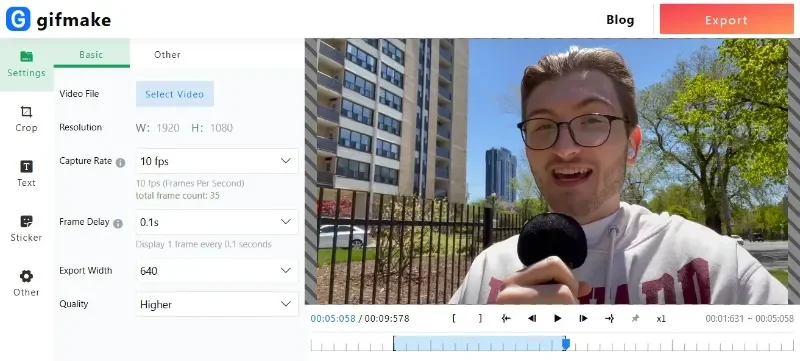 Free Video to GIF Converter